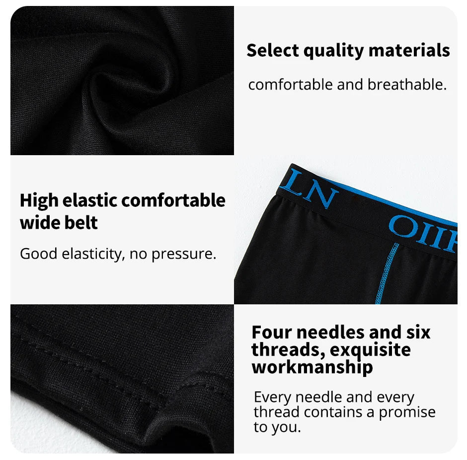 Men’s Quick-Dry Boxer Briefs (10 Pack)