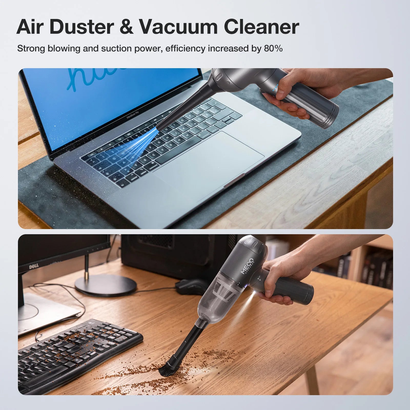 MECO ELEVERDE ME-VC2 4-in-1 Air Duster & Vacuum
