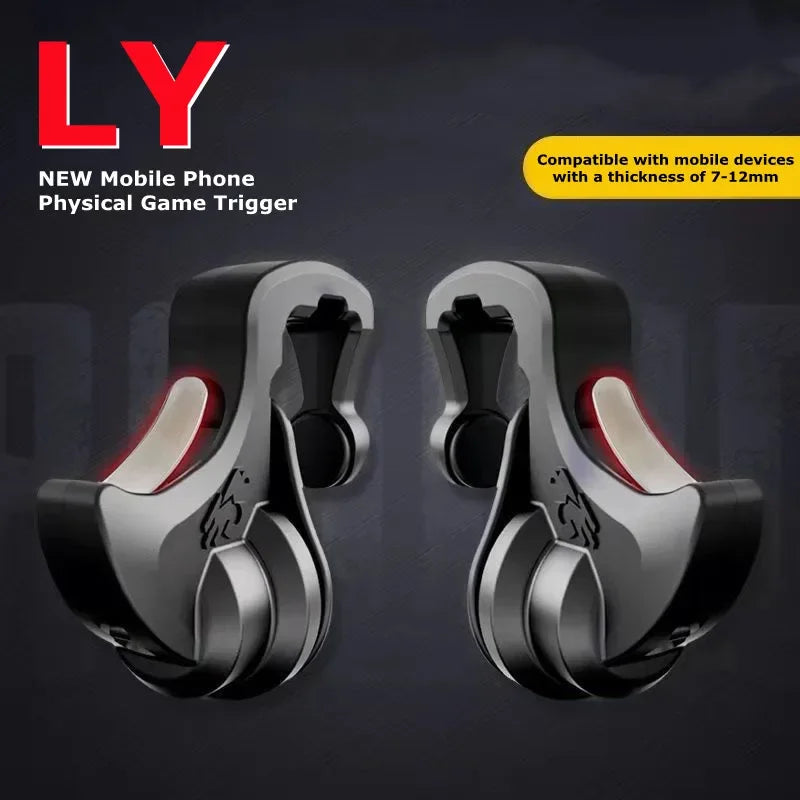 2PCS PUBG Mobile L1 R1 Game Triggers – Universal Phone Controller