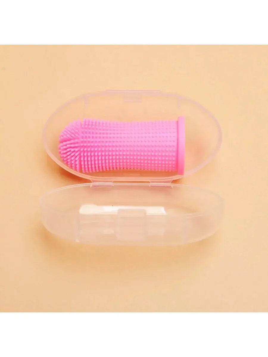 Pet Finger Toothbrush for Cats & Dogs