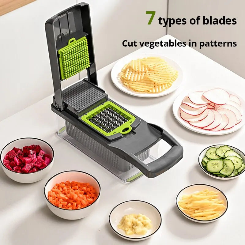 12-in-1 Multifunction Vegetable Slicer
