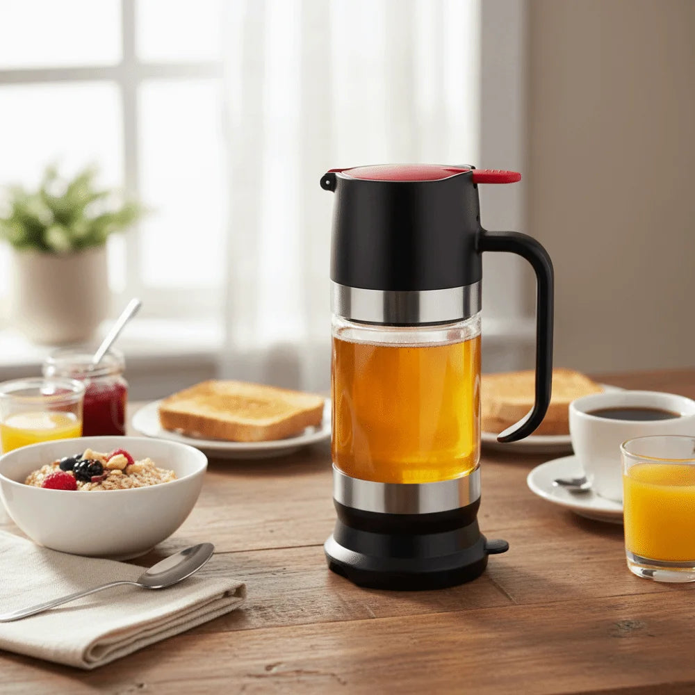 Glass Honey Dispenser with Handle – 300ML