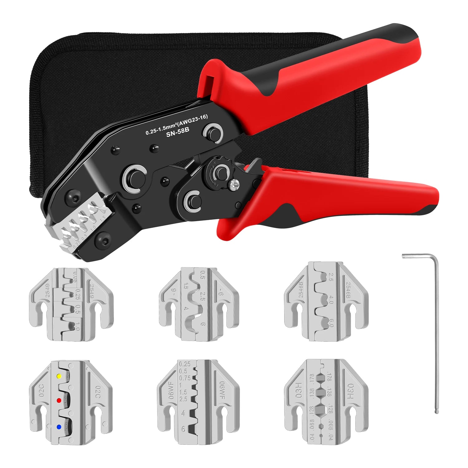 Professional Wire Crimping Tool Kit