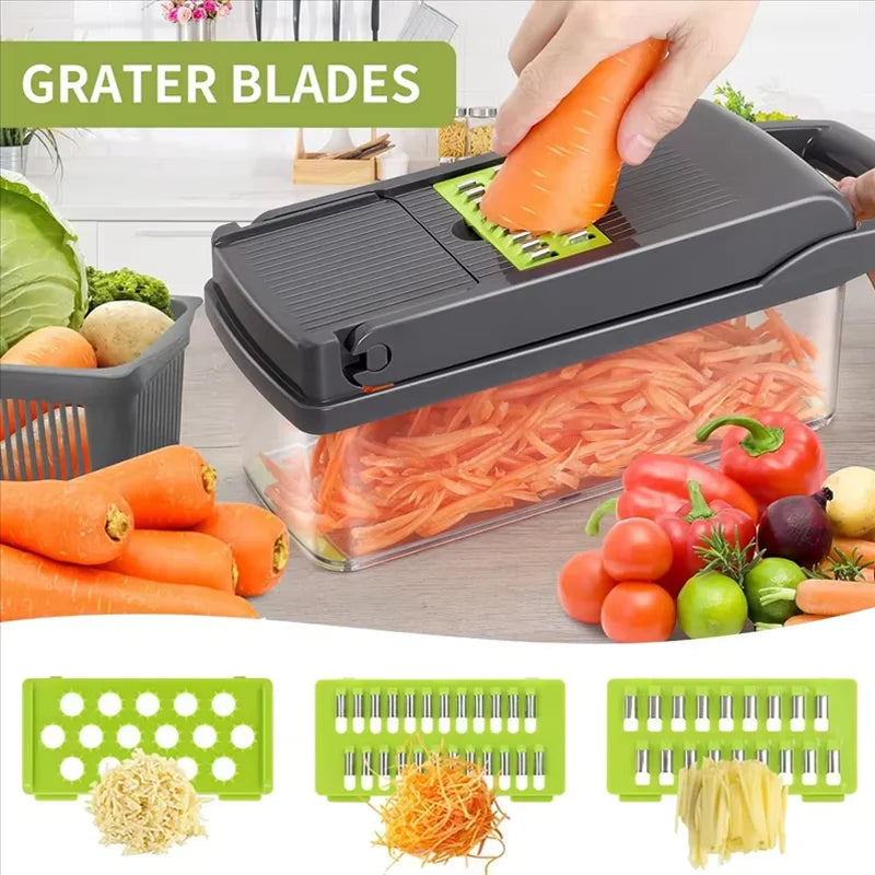 Multi-Function Vegetable Slicer & Grater