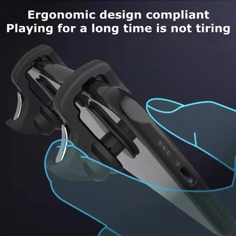 2PCS PUBG Mobile L1 R1 Game Triggers – Universal Phone Controller