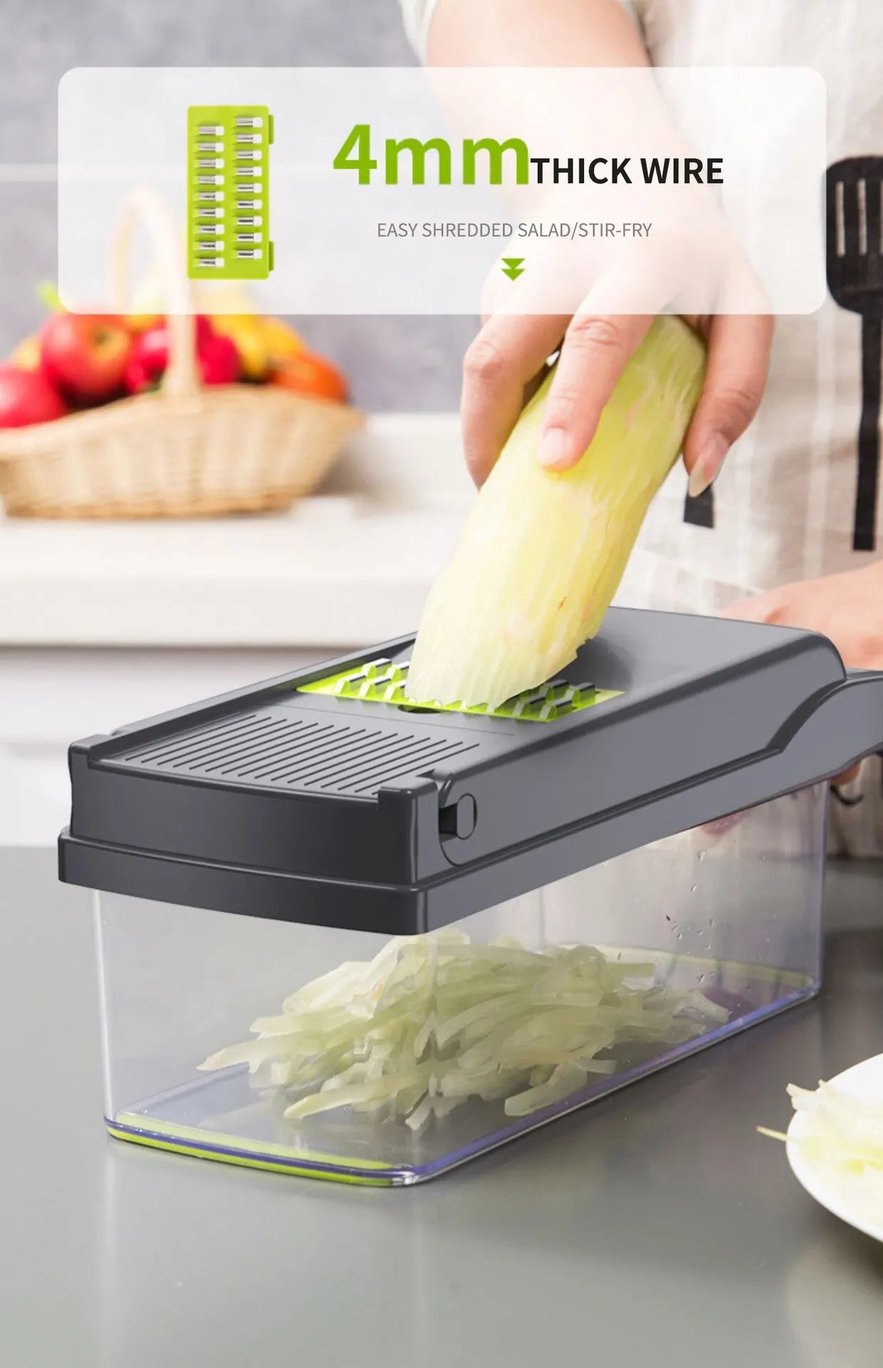 12-in-1 Multifunction Vegetable Slicer