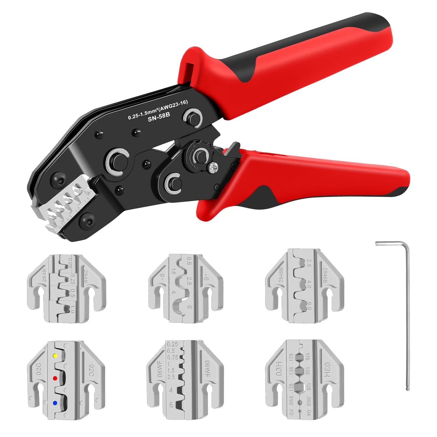 Professional Wire Crimping Tool Kit