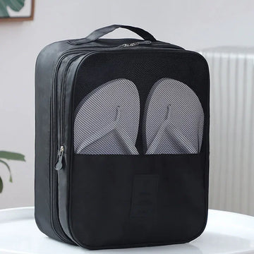 3-Layer Portable Travel Shoe Organizer Bag