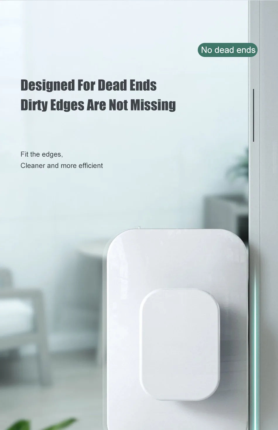 Magnetic Double-Sided Window Cleaner