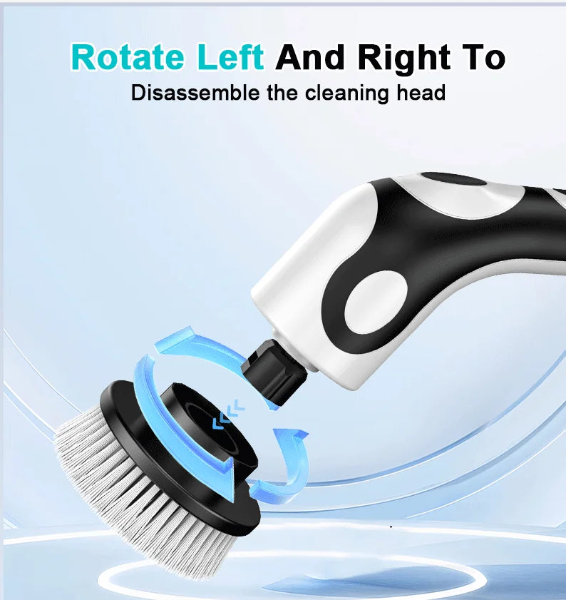 HOMEFISH Rechargeable Rotary Cleaning Brush