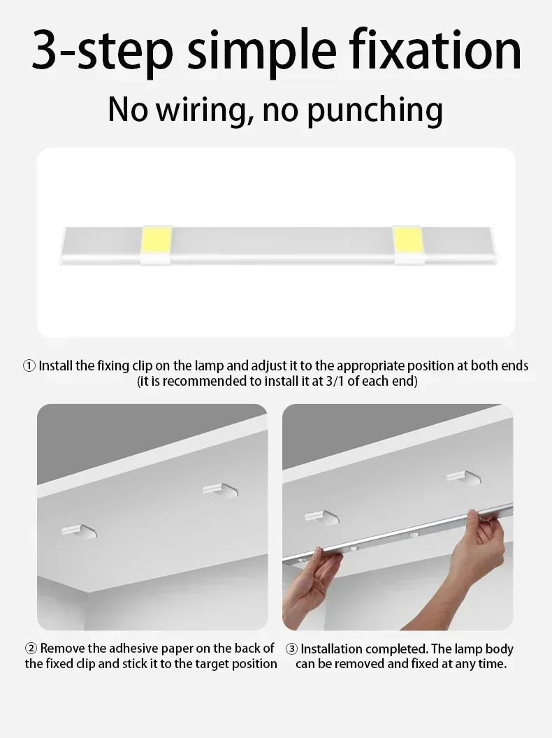 Motion Sensor LED Cabinet Light