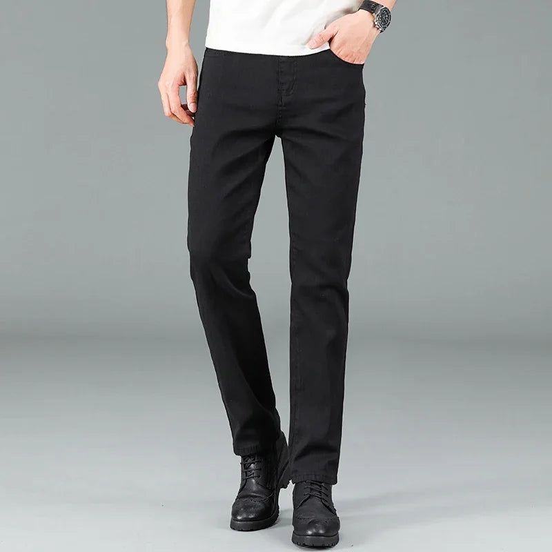 Men’s Slim Fit Cargo Denim Jeans