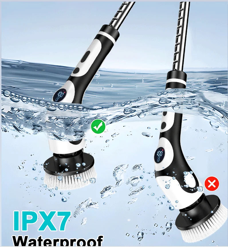 HOMEFISH Rechargeable Rotary Cleaning Brush
