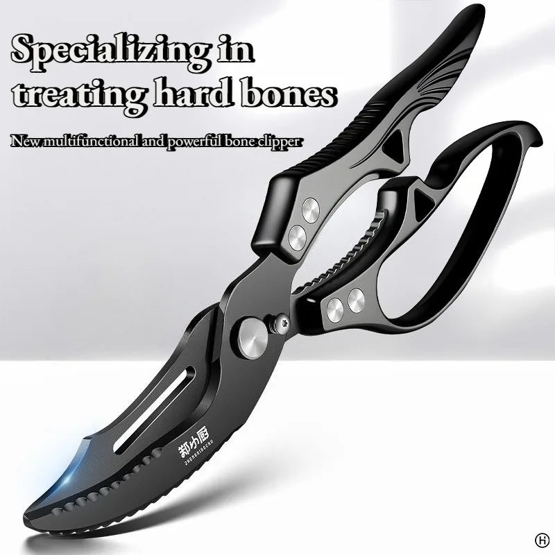 Multifunction Stainless Steel Kitchen Scissors