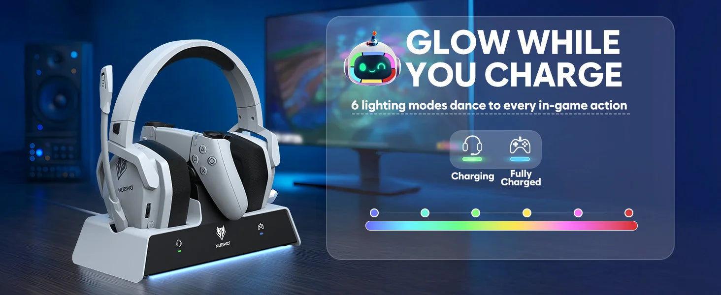 NUBWO G06 Wireless Gaming Headset