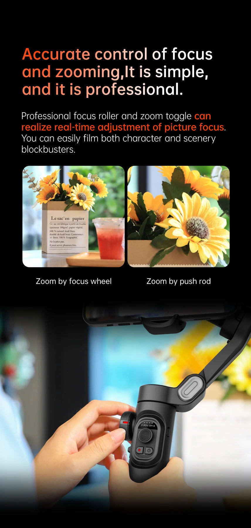 AOCHUAN SmartXE 3-Axis Smartphone Gimbal