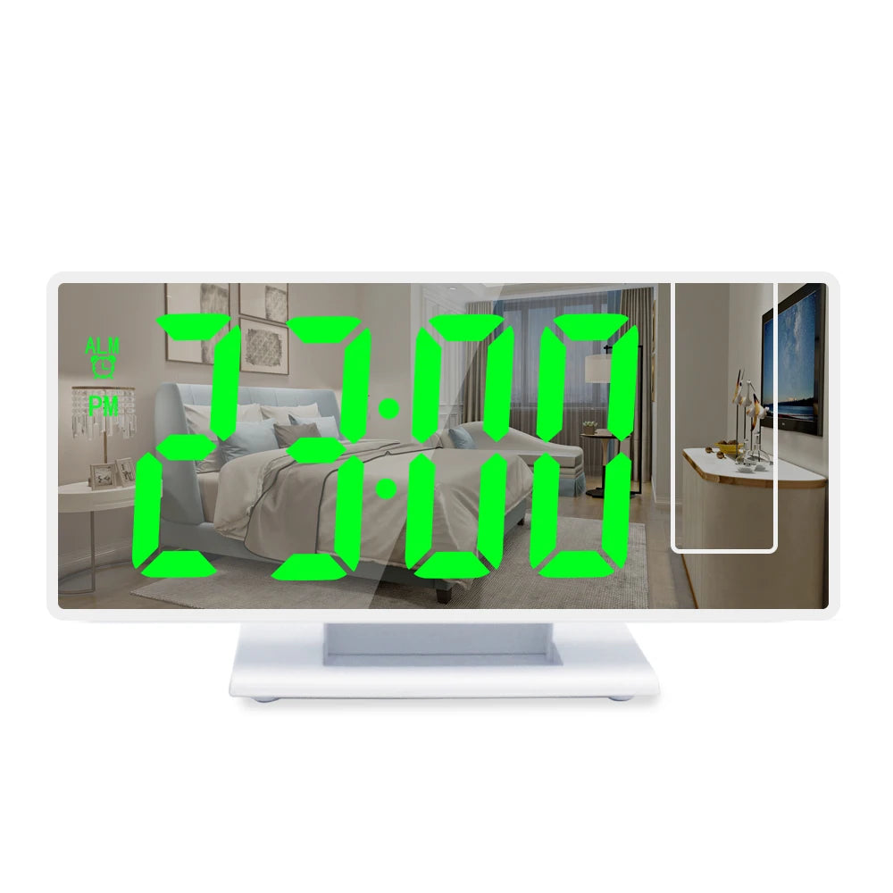 LED Projection Alarm Clock