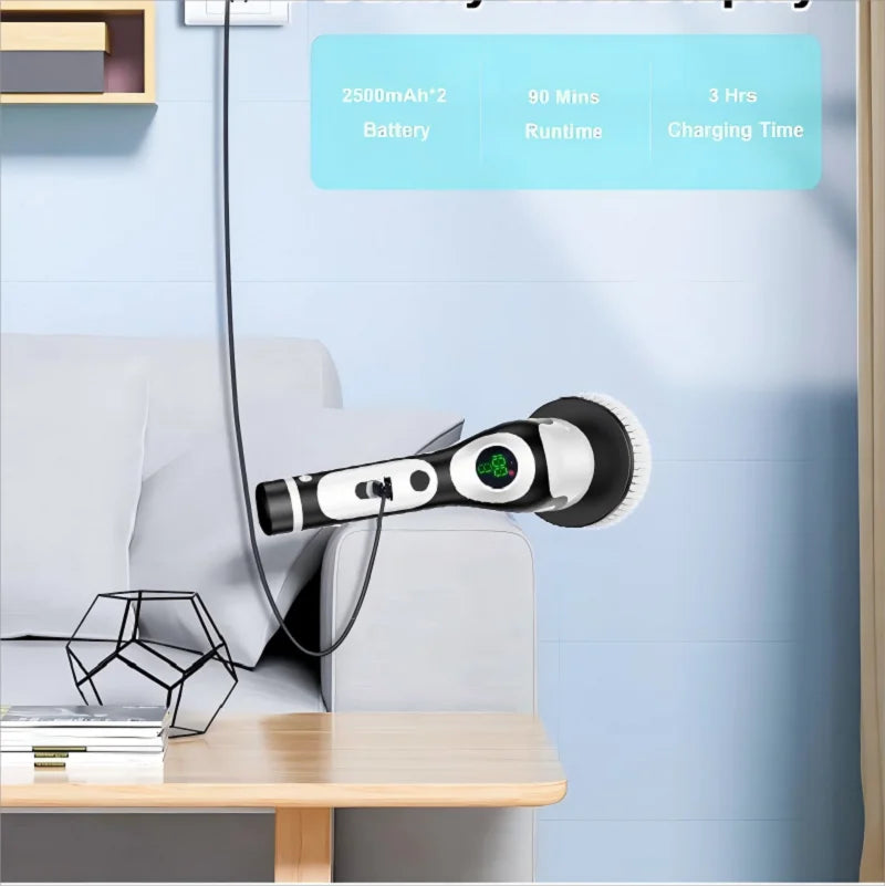HOMEFISH Rechargeable Rotary Cleaning Brush