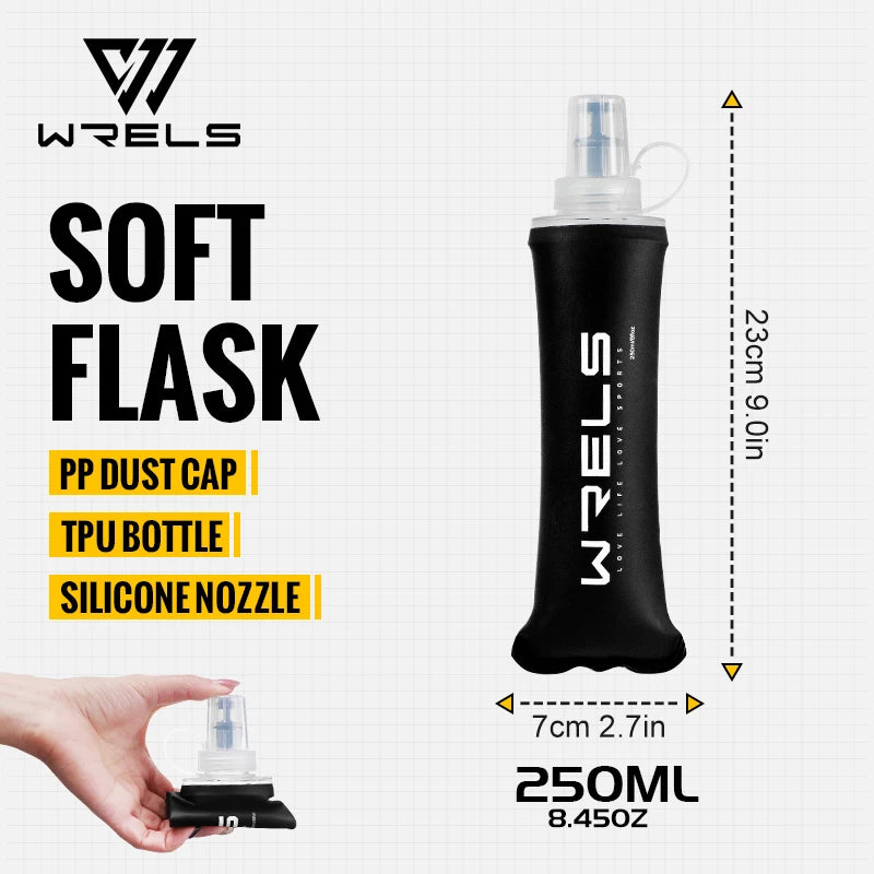 WRELS Folding TPU Water Bottle