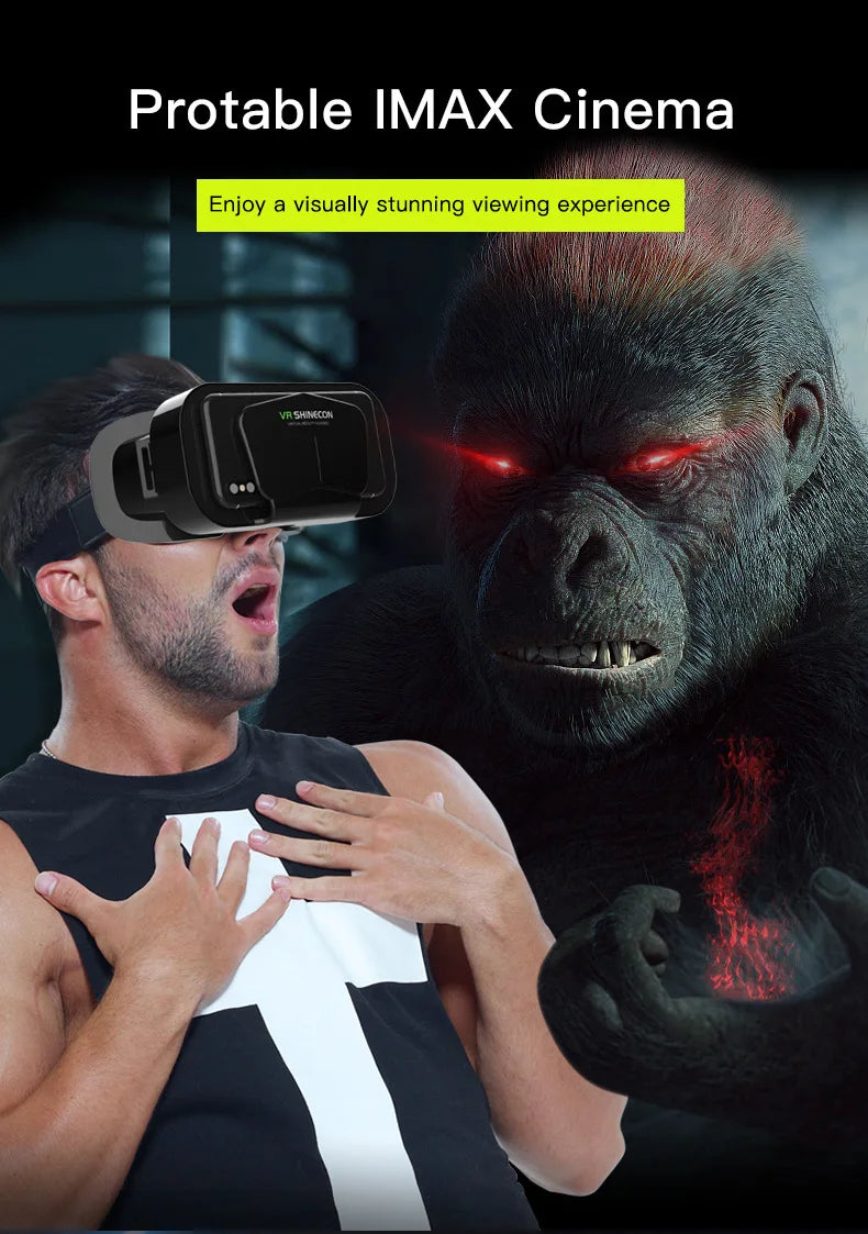 3D VR Virtual Reality Headset for Smartphones