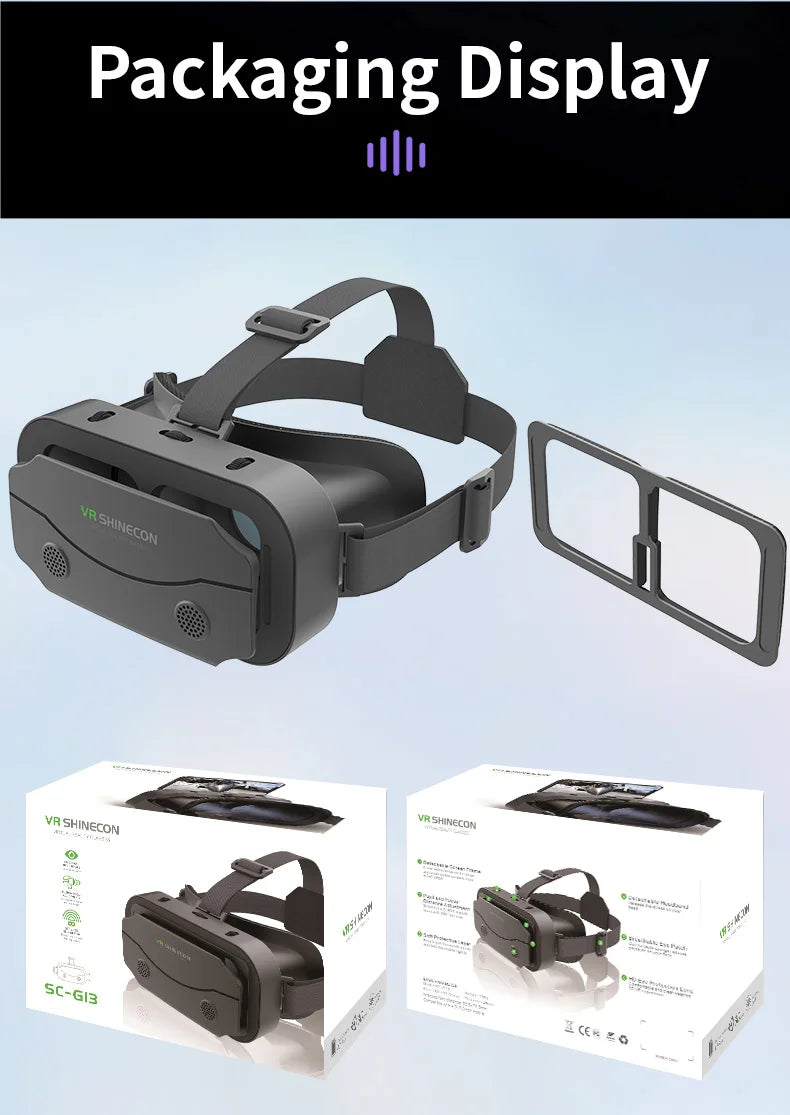 3D VR Virtual Reality Headset for Smartphones