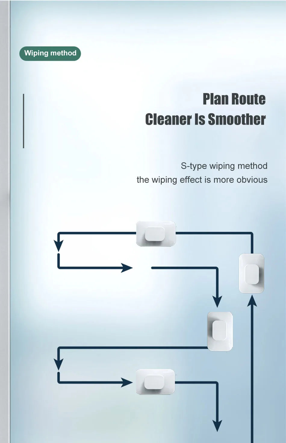 Magnetic Double-Sided Window Cleaner