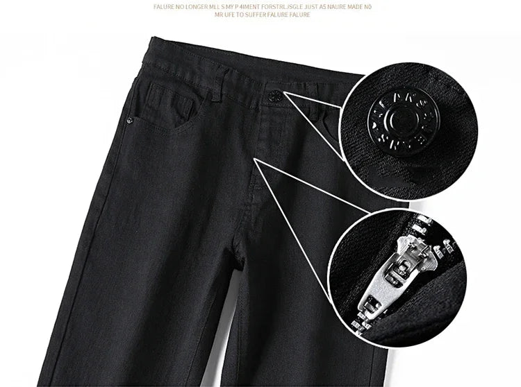 Men’s Slim Fit Cargo Denim Jeans