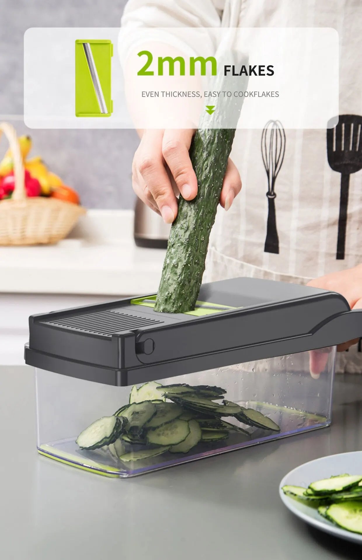 12-in-1 Multifunction Vegetable Slicer