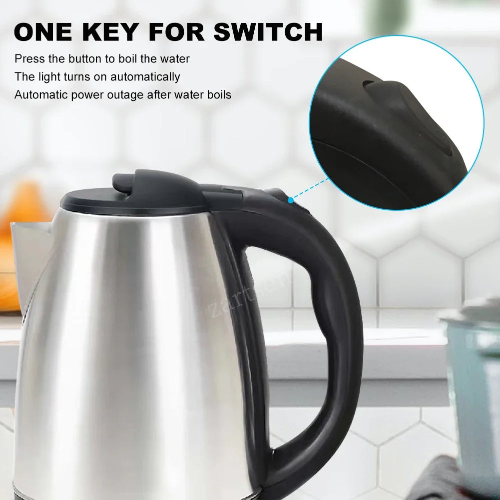 2L Stainless Steel Electric Kettle