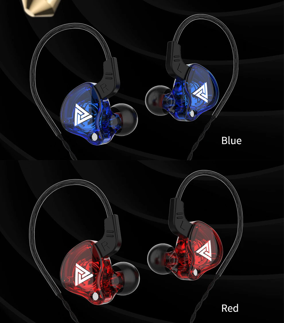QKZ AK6 HiFi Stereo In-Ear Earphones with Mic