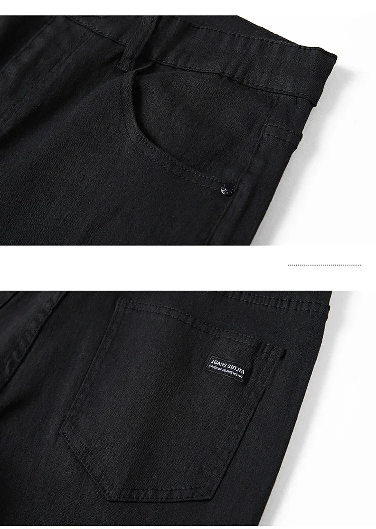 Men’s Slim Fit Cargo Denim Jeans