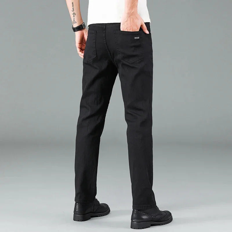 Men’s Slim Fit Cargo Denim Jeans
