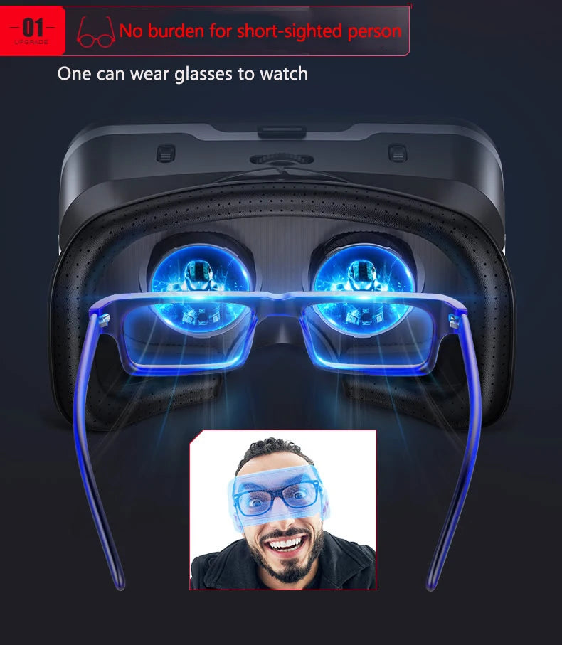 3D VR Virtual Reality Headset for Smartphones