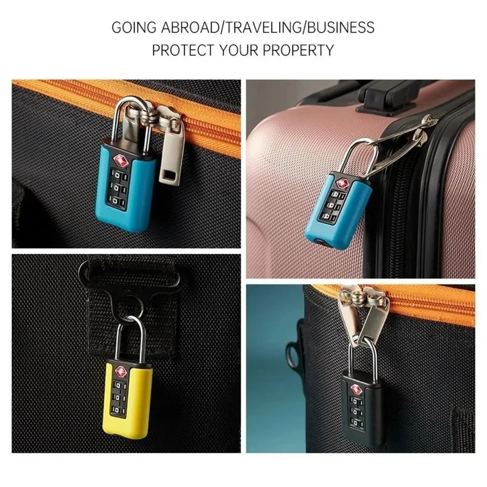 TSA 3-Digit Combination Luggage Lock
