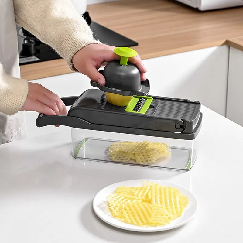 12-in-1 Multifunction Vegetable Slicer