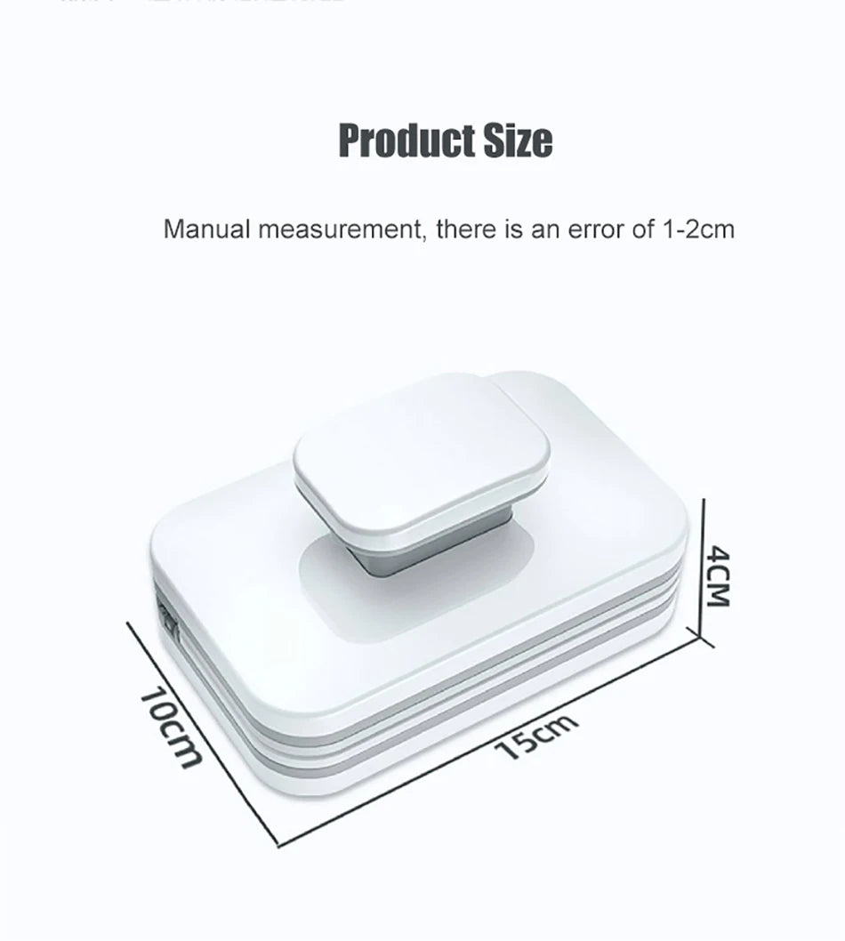 Magnetic Double-Sided Window Cleaner