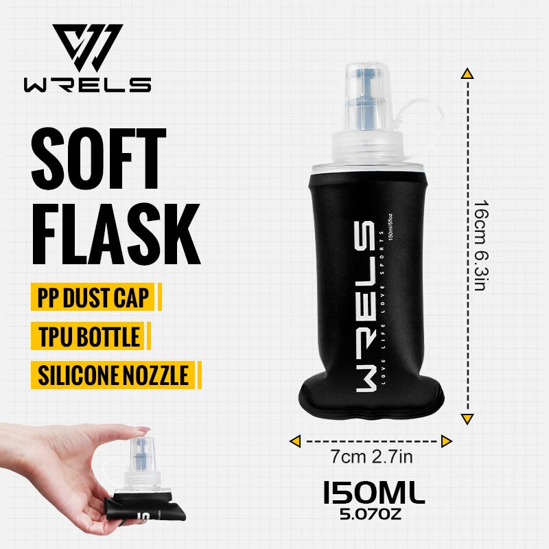 WRELS Folding TPU Water Bottle