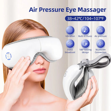 3D Heated Eye Massager with Airbag