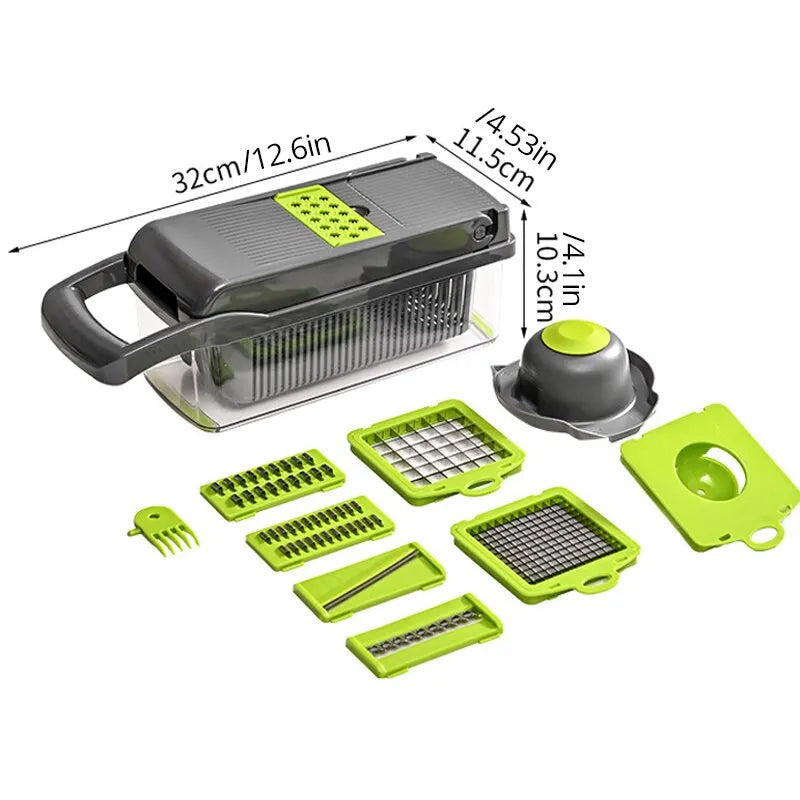 12-in-1 Multifunction Vegetable Slicer