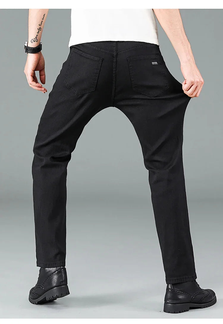 Men’s Slim Fit Cargo Denim Jeans