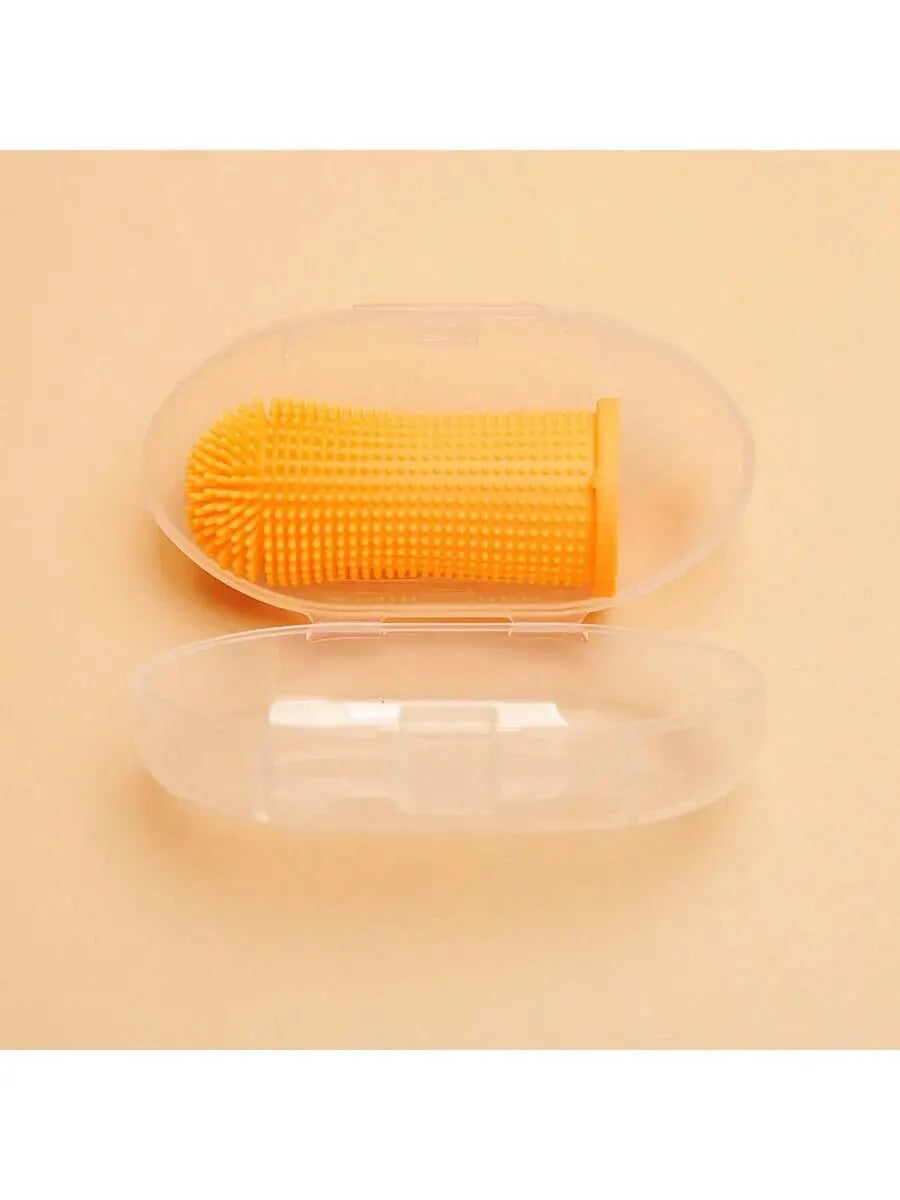 Pet Finger Toothbrush for Cats & Dogs
