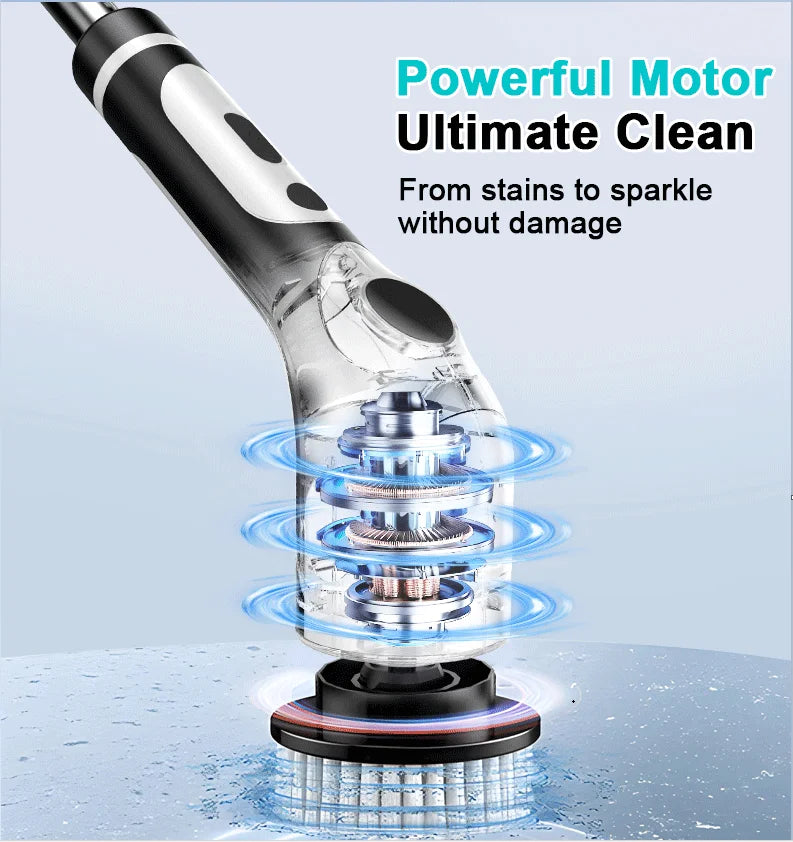 HOMEFISH Rechargeable Rotary Cleaning Brush