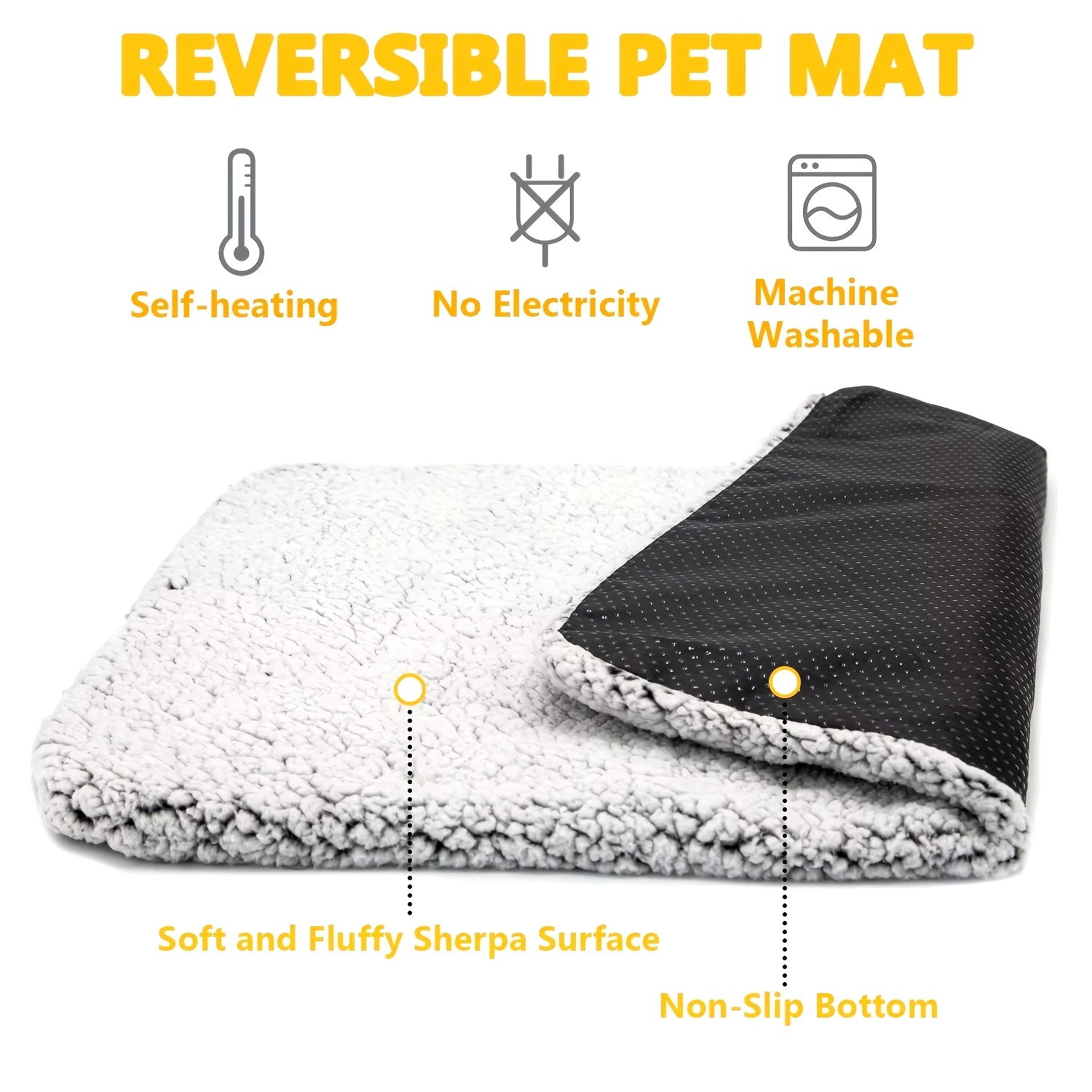 Self-Heating Pet Thermal Pad