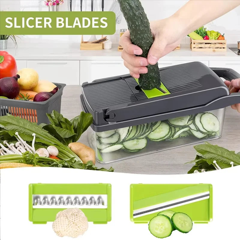 Multi-Function Vegetable Slicer & Grater