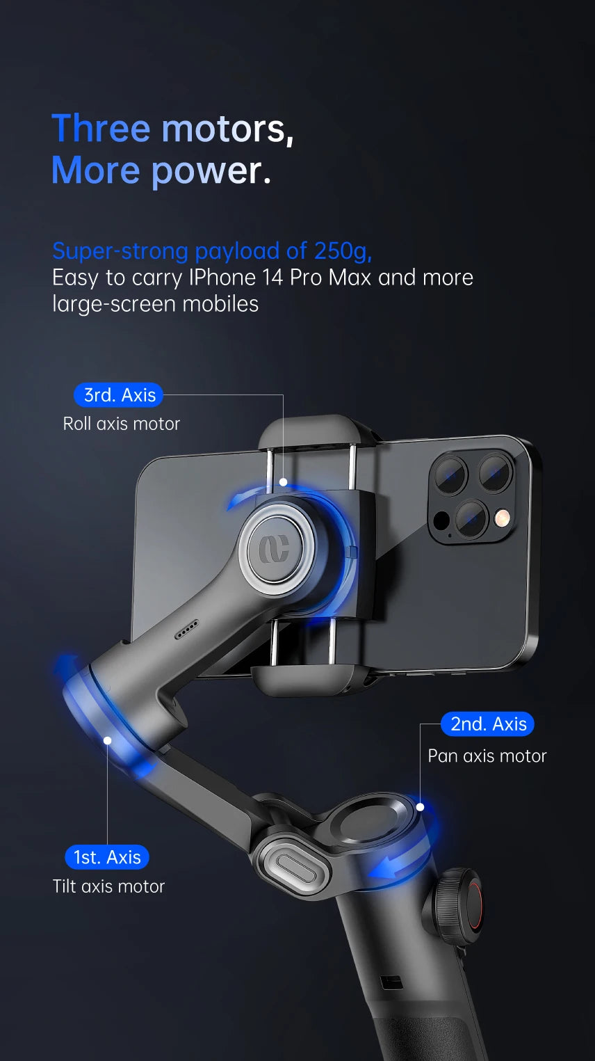 AOCHUAN SmartXE 3-Axis Smartphone Gimbal