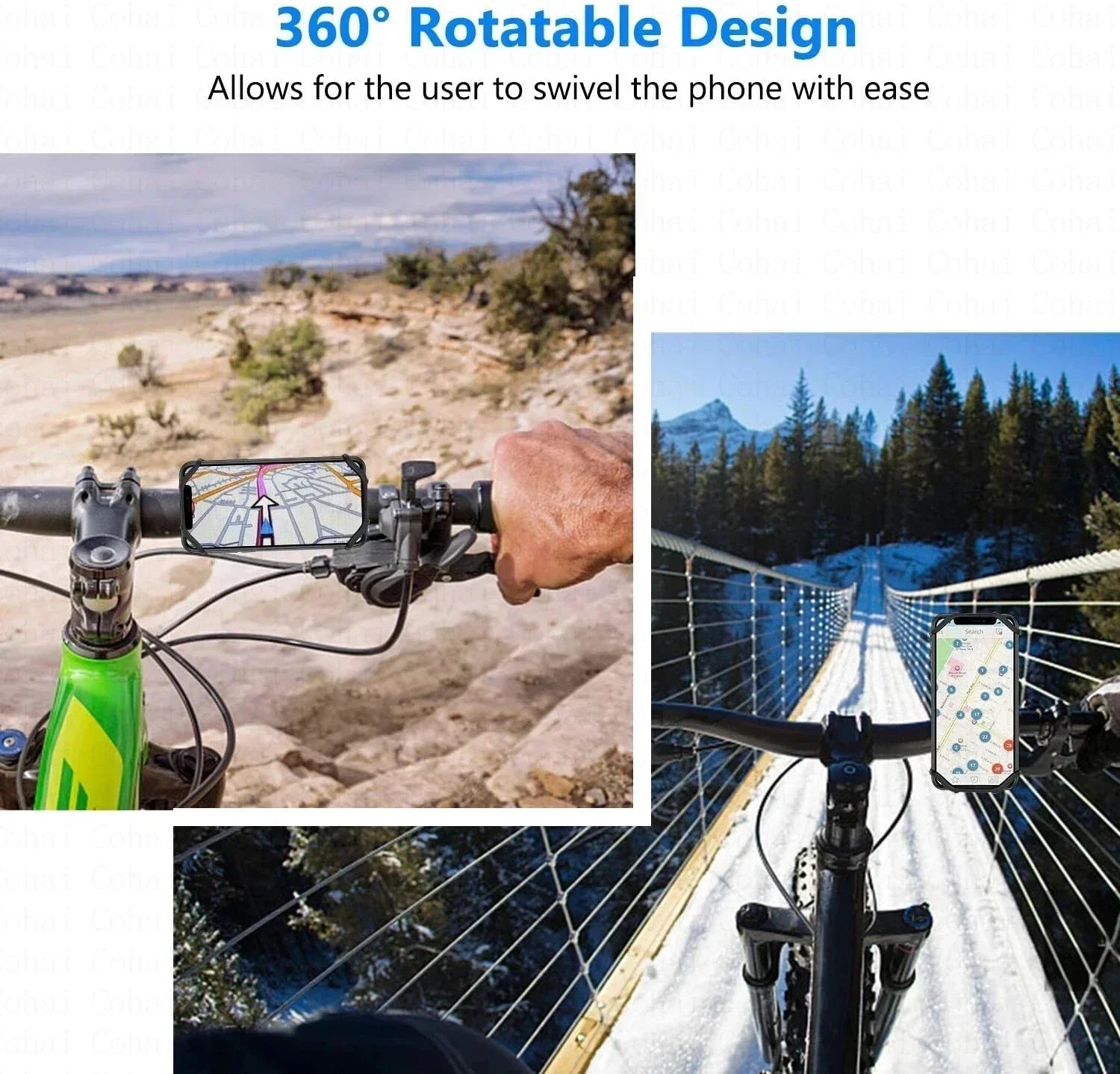 360° Universal Bike Phone Mount