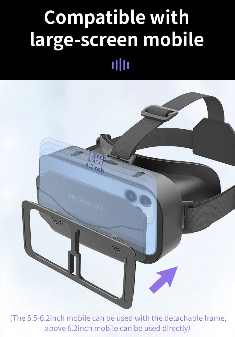 3D VR Virtual Reality Headset for Smartphones
