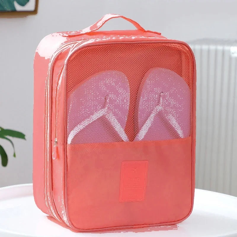 3-Layer Portable Travel Shoe Organizer Bag