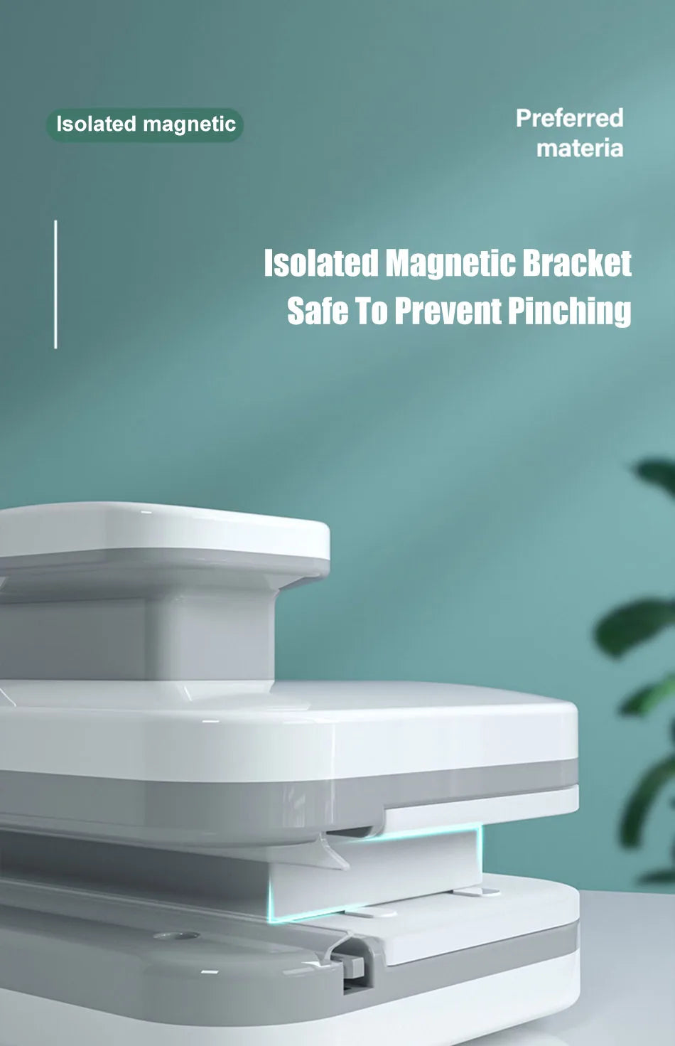 Magnetic Double-Sided Window Cleaner