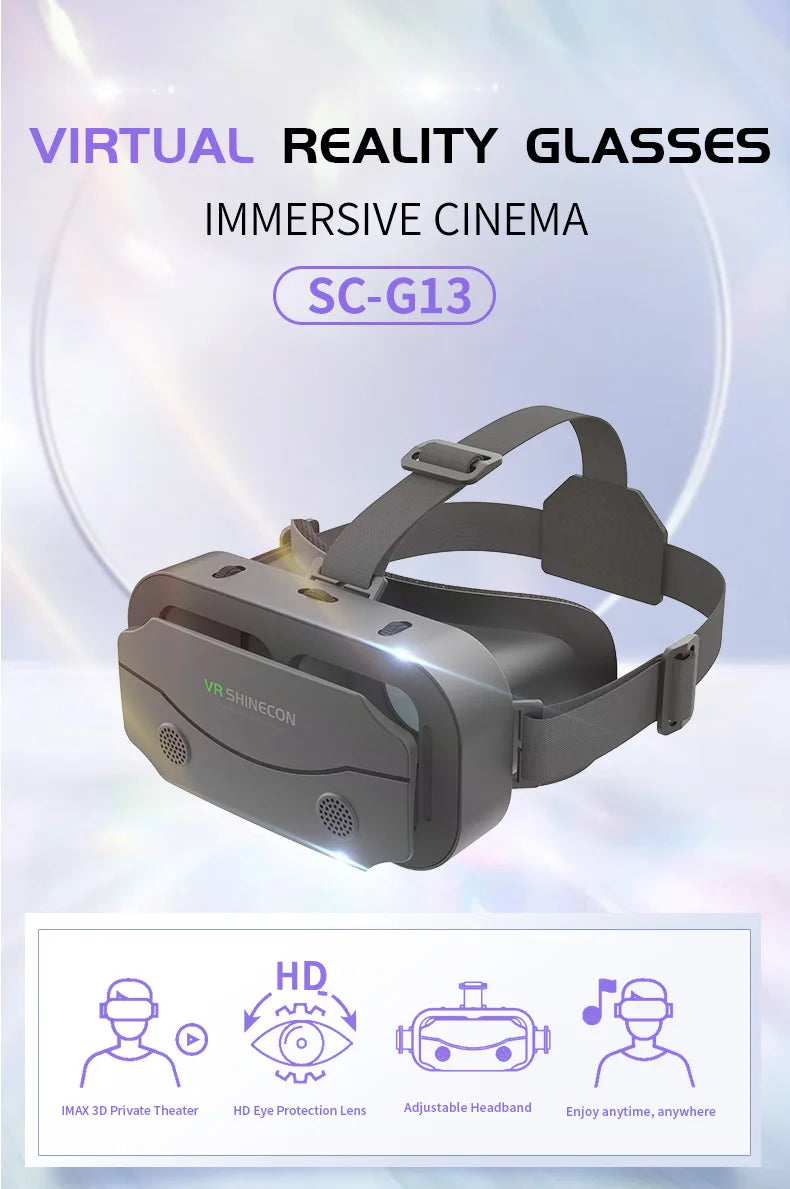 3D VR Virtual Reality Headset for Smartphones